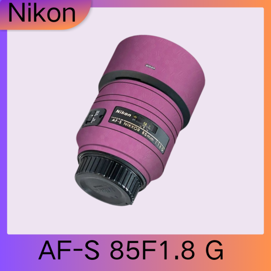 Lentes Nikon AF-S85F1.8 G  - Pele câmera, adesivo câmera - com alta resistência a arranhões, à prova d'água e com design elegante.